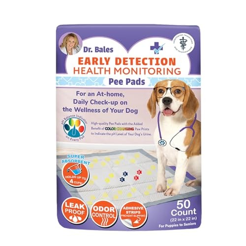 Dr. Bales Early Detection Health Monitoring Pee Pads - 50 pack