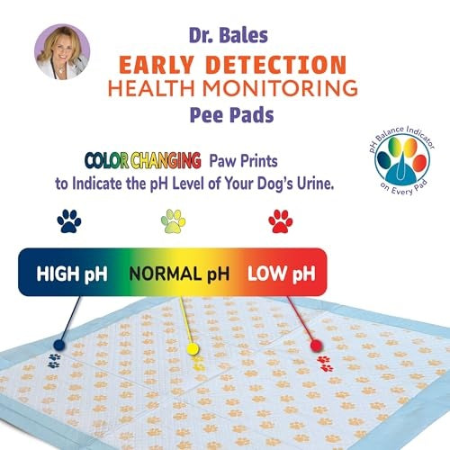 Dr. Bales Health Monitoring Puppy Pads - 100 pack
