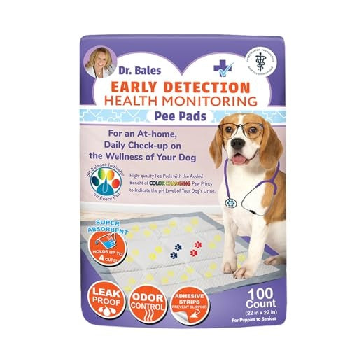 Dr. Bales Health Monitoring Puppy Pads - 100 pack