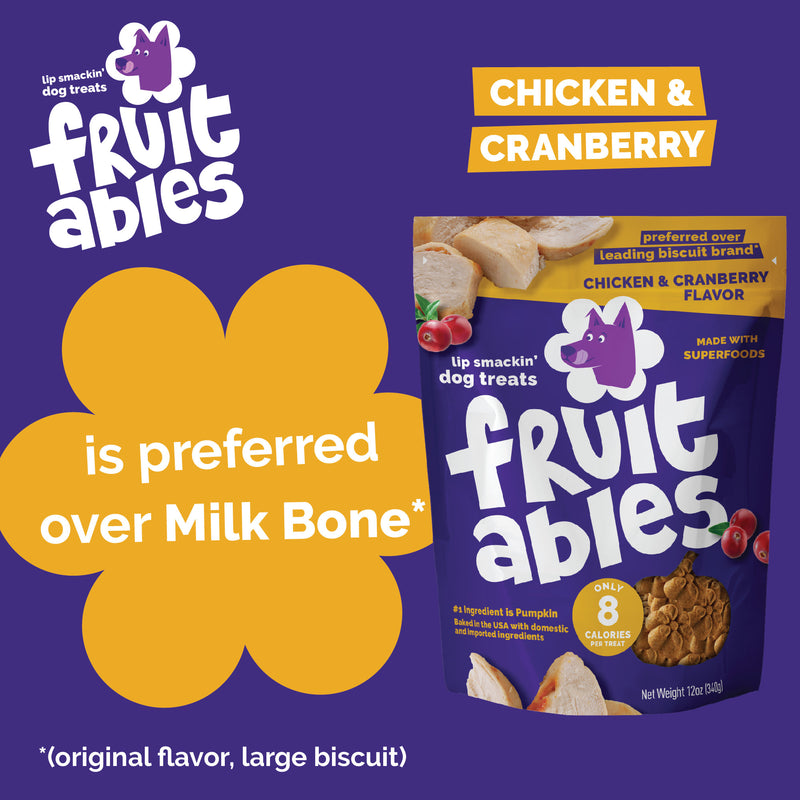 Fruitables Baked Treats Chicken & Cranberry