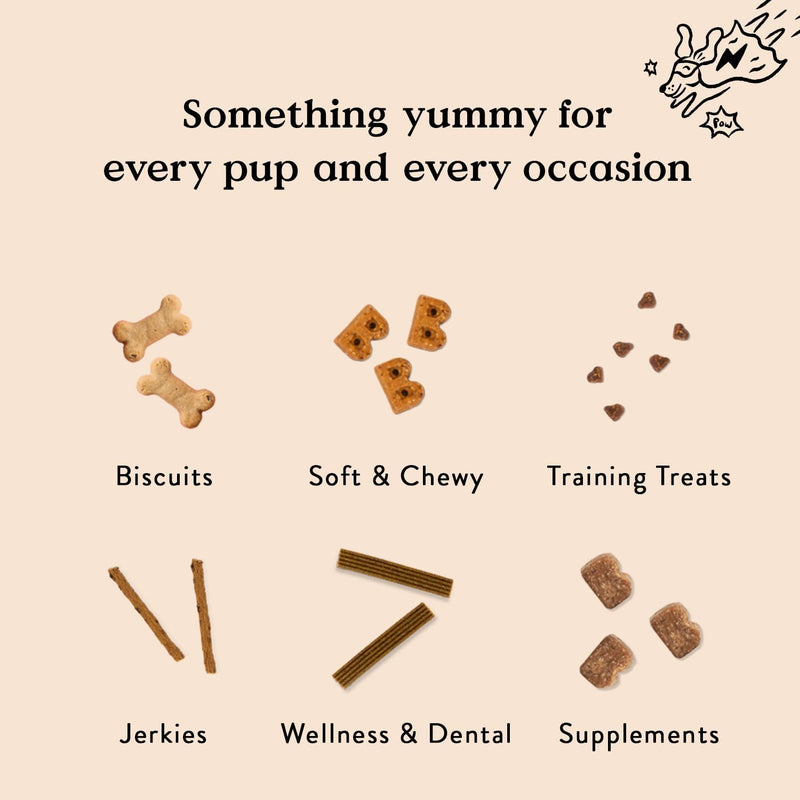 Bocce's Bakery Bac'n Nutty Soft & Chewy Dog Treats, Wheat-Free PB & Bacon Flavored All Natural Limited Ingredient Oven Baked Cookies for Dogs, 12 oz