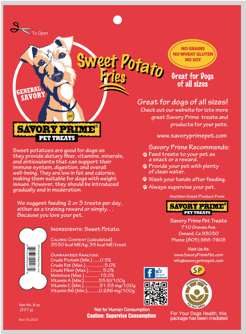 Savory Prime Sweet Potato Fries