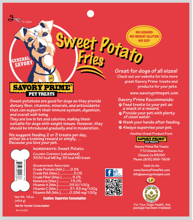 Savory Prime Sweet Potato Fries