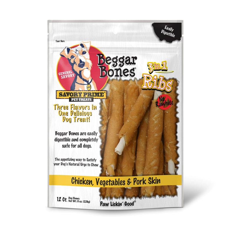 Savory Prime Beggar Bones 3 in 1 Flavor Ribs