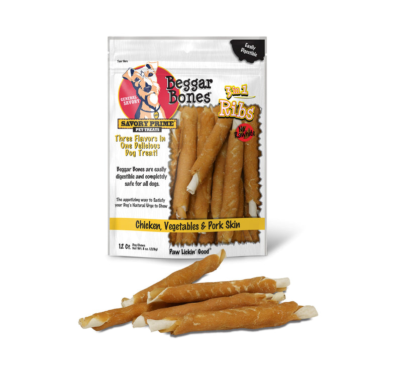 Savory Prime Beggar Bones 3 in 1 Flavor Ribs