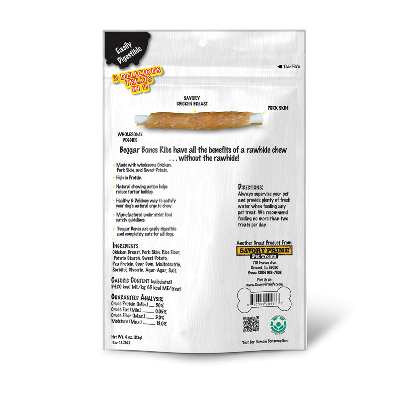 Savory Prime Beggar Bones 3 in 1 Flavor Ribs