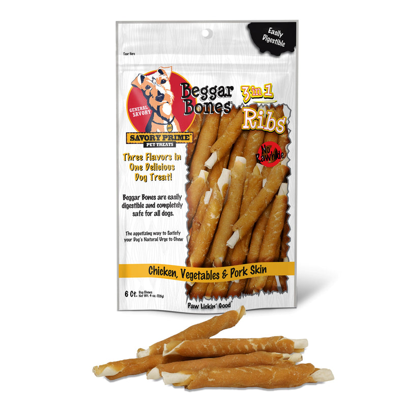 Savory Prime Beggar Bones 3 in 1 Flavor Ribs