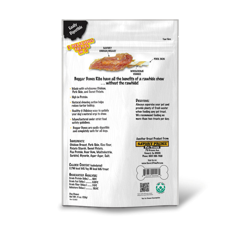 Savory Prime Beggar Bones 3 in 1 Flavor Wings