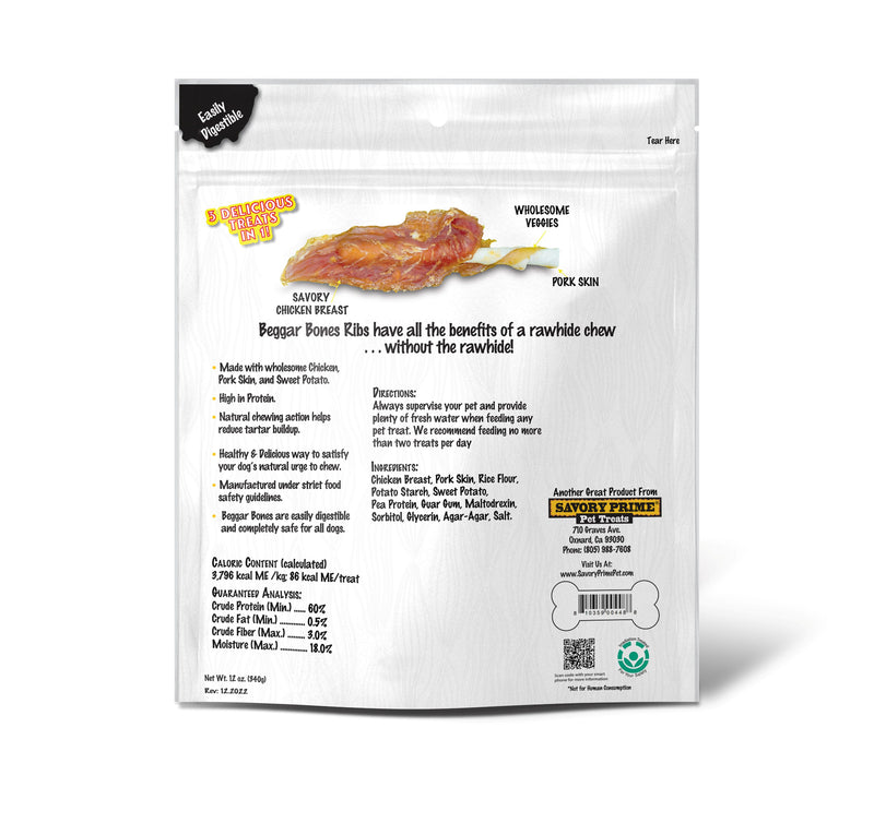 Savory Prime Beggar Bones 3 in 1 Flavor Wings