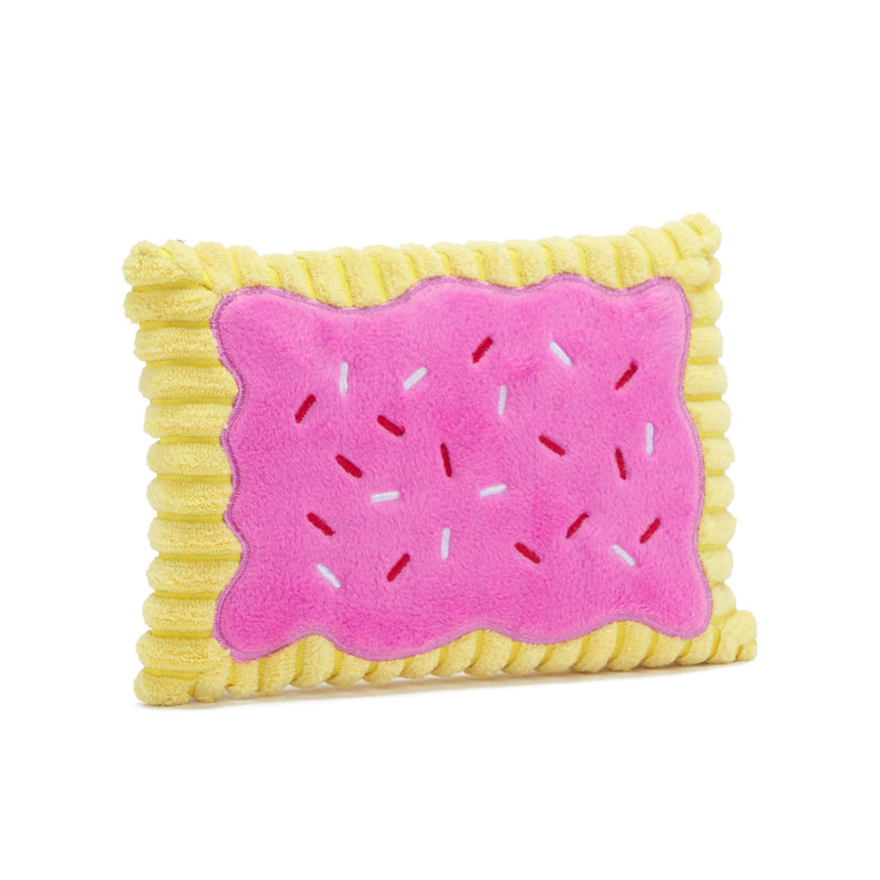 BARK Pup Tart breakfast pastry pink plush dog toy ALL sizes