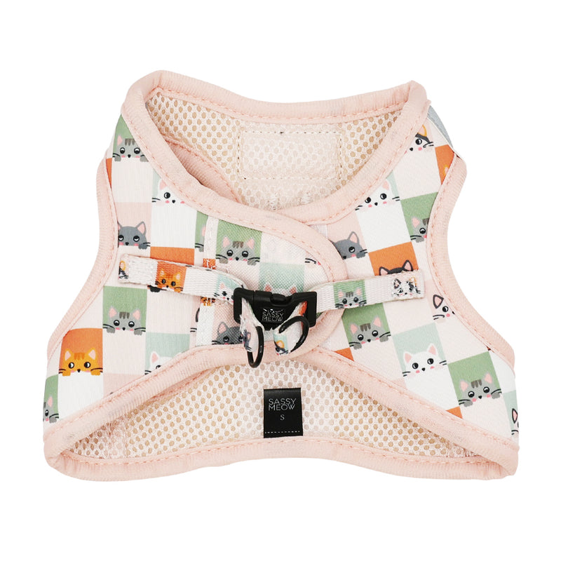 Sassy Meow Cat Harness, Smitten Kittens