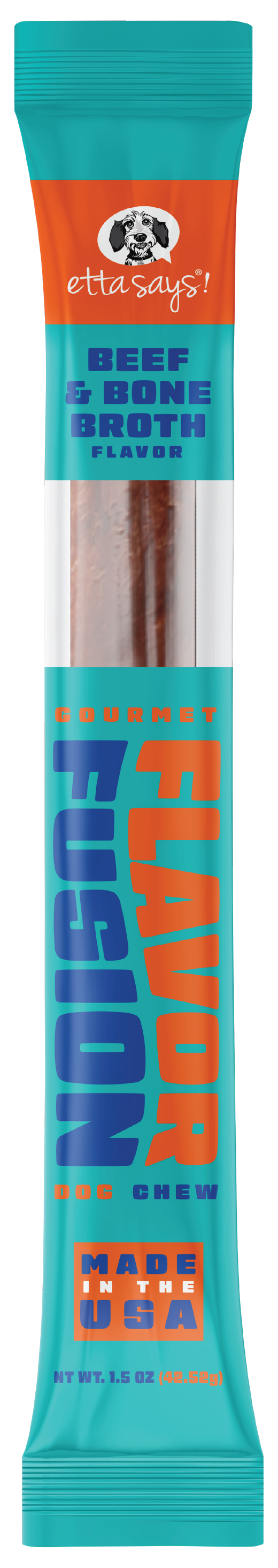 Etta Says Flavor Fusion Chew, Beef and Bone Broth