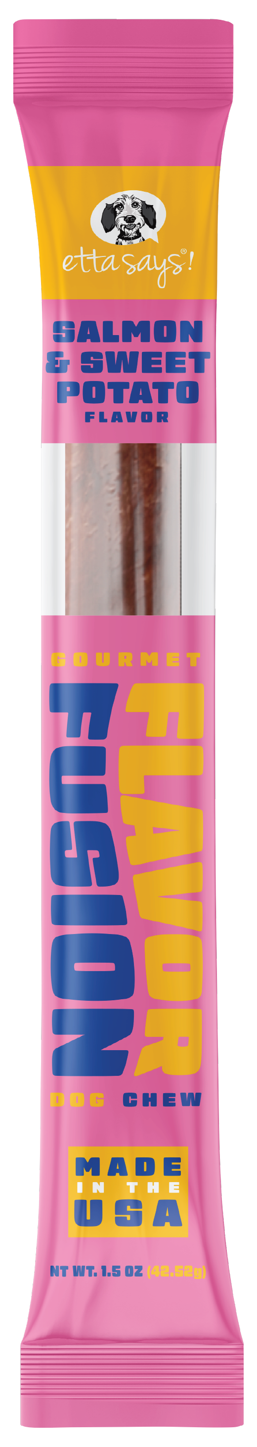 Etta Says Flavor Fusion Chew, Salmon and Sweet Potato