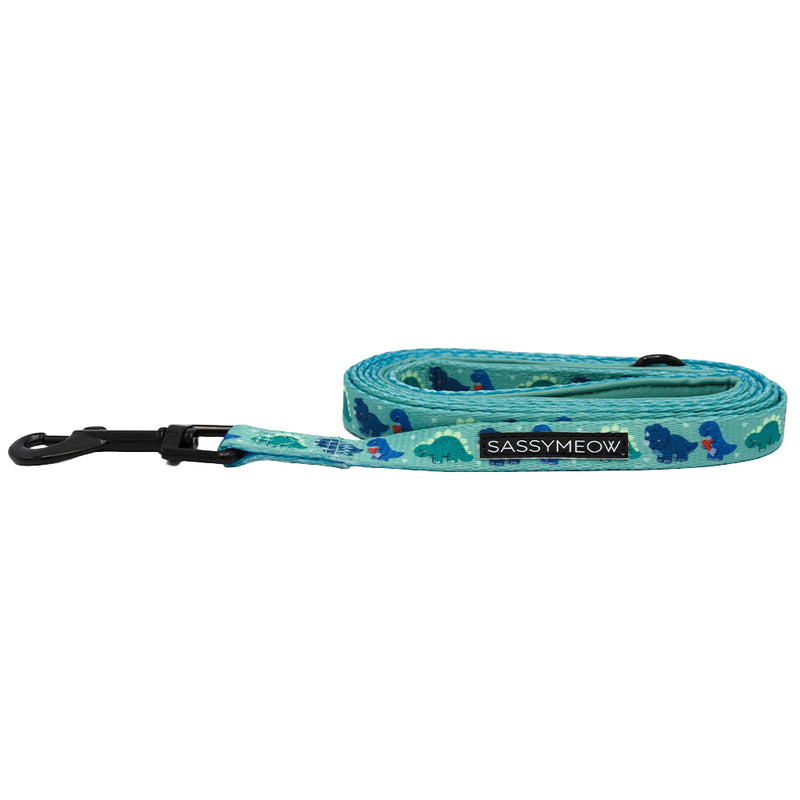 Sassy Meow Cat Leash, Dino Darling