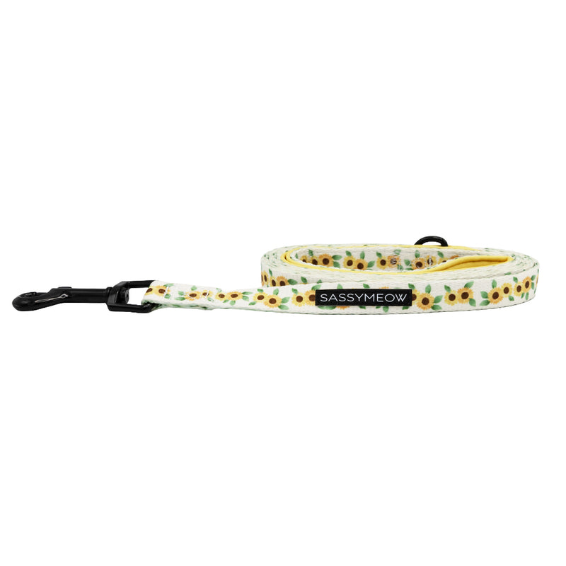 Sassy Meow Cat Leash, Sunflower Dreams