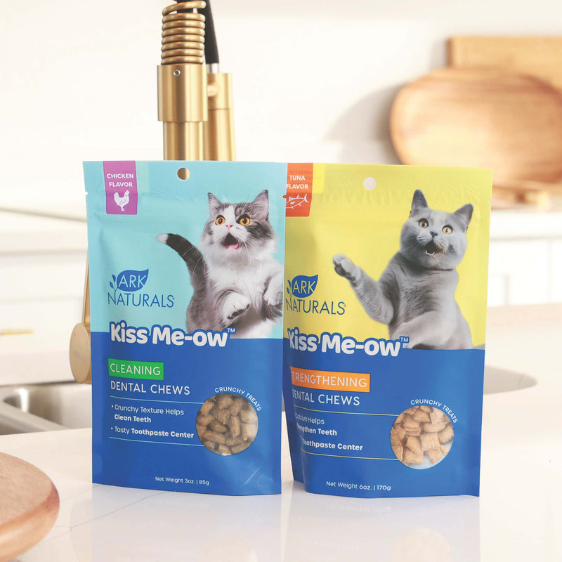Dental Chews Kiss Me-Ow, Cleaning Chicken, 3oz