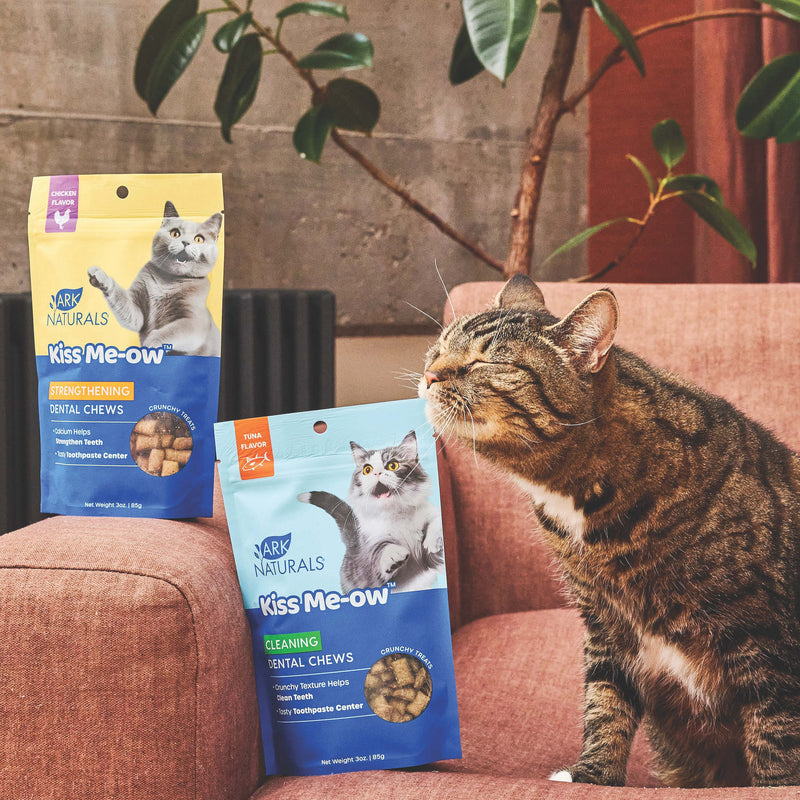 Dental Chews Kiss Me-Ow, Cleaning Tuna, 3oz