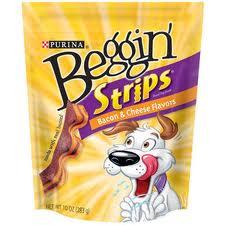 Beggin Strips Bacon and Cheese Flavor Dog Treats
