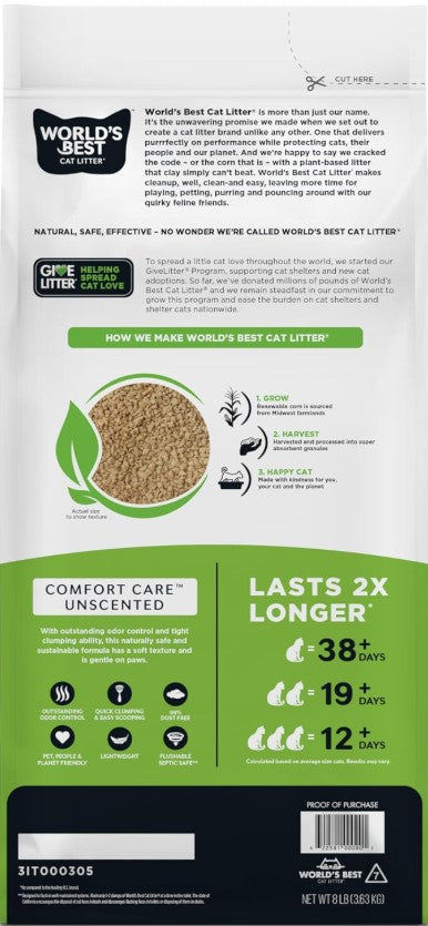 World's Best Clumping Formula Cat Litter