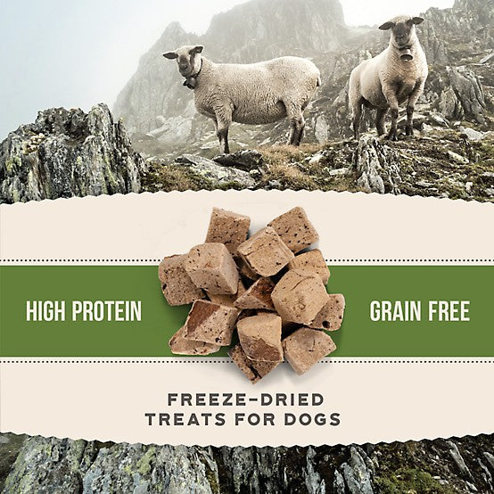 4health Untamed Lamb Liver Bites High-Protein Freeze-Dried Dog Treats, 4 oz.
