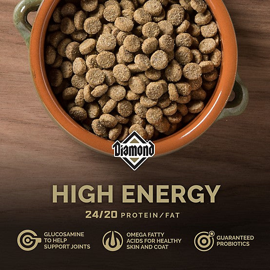 Diamond High Energy Adult Chicken Formula Dry Dog Food, 50 lb. Bag