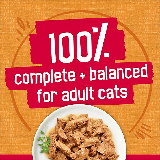 Purina Friskies Adult Prime Filets Chicken in Gravy Wet Cat Food, 5.5 oz.