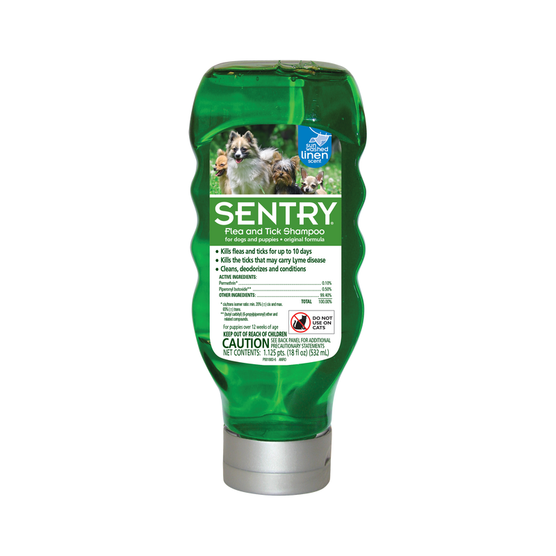 Sentry Original Flea & Tick Shampoo Dog 18OZ