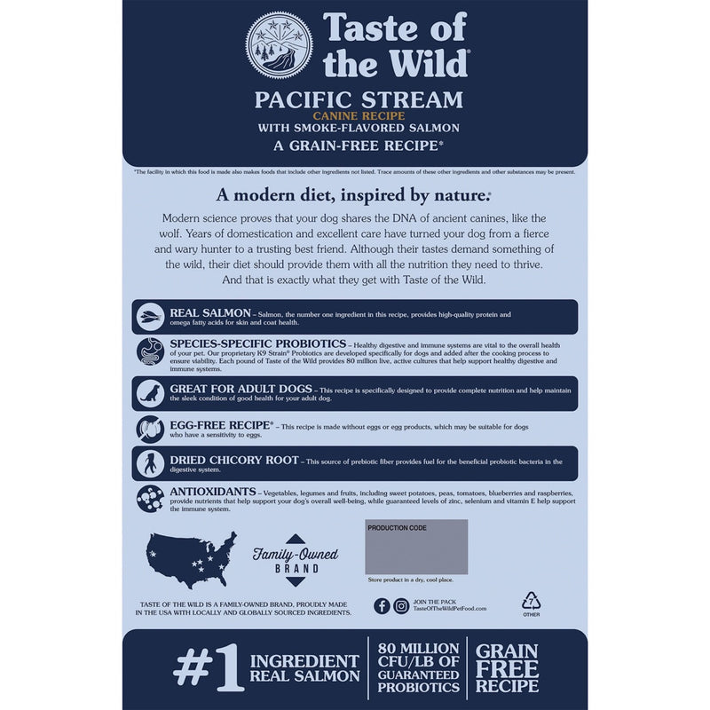 Taste Of The Wild Pacific Stream Dry Dog Food