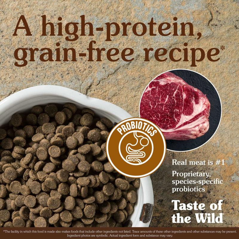 Taste Of The Wild High Prairie Dry Dog Food 28lb