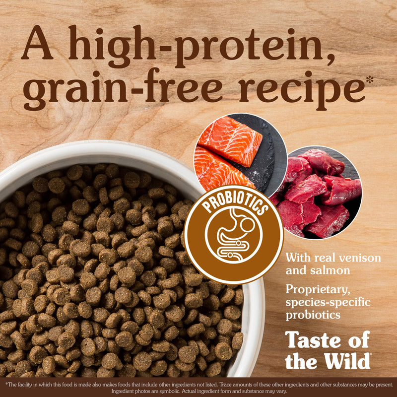 Taste of the Wild Rocky Mountain Feline Recipe with Roasted Venison & Smoke-Flavored Salmon Dry Cat Food