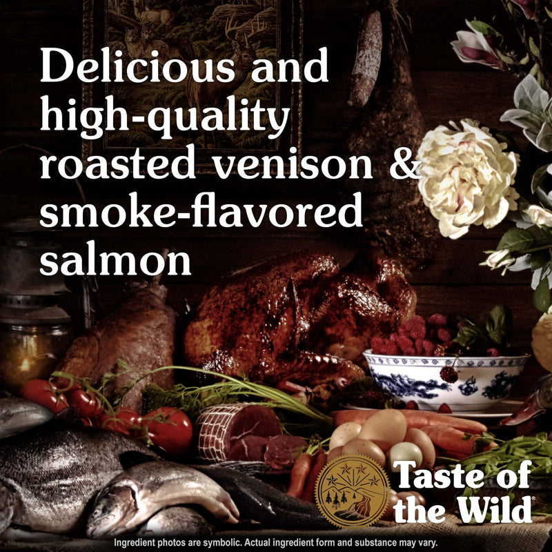 Taste of the Wild Rocky Mountain Feline Recipe with Roasted Venison & Smoke-Flavored Salmon Dry Cat Food