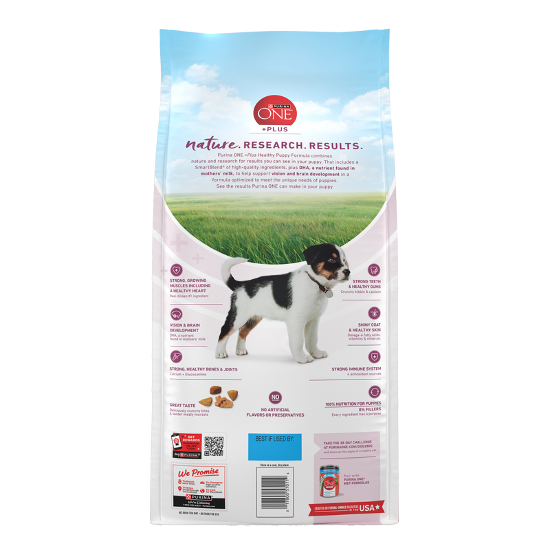 Purina ONE Plus Healthy Puppy Formula High Protein Natural Dry Puppy Food with added vitamins, minerals and nutrients