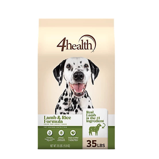4health with Wholesome Grains Lamb & Rice Formula Adult Dry Dog Food