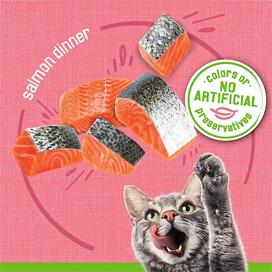 Purina Friskies Adult Salmon Dinner Pate Wet Cat Food, 5.5 oz.