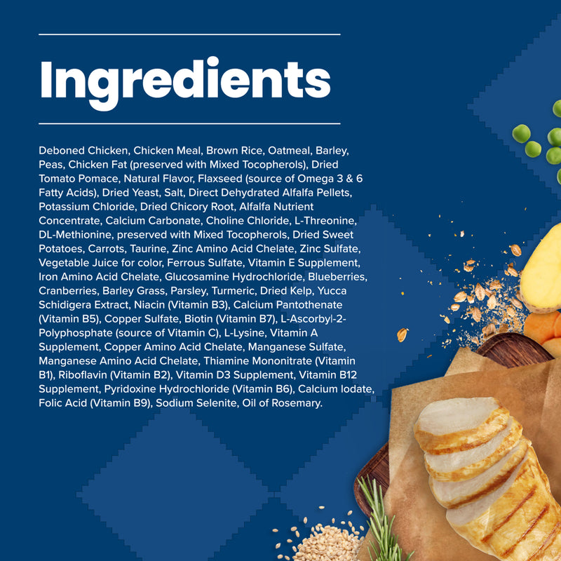 Blue Buffalo Life Protection Formula Adult Dry Dog Food, Helps Build and Maintain Strong Muscles, Made with Natural Ingredients, Chicken & Brown Rice Recipe, 15-lb Bag