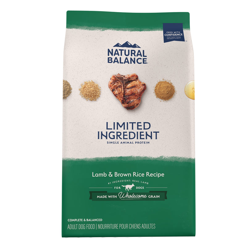 Natural Balance® Limited Ingredient Lamb & Brown Rice Recipe Dog Dry