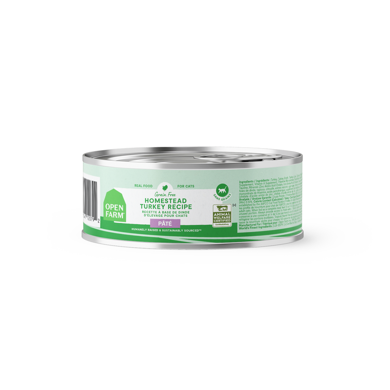 Open Farm Homestead Turkey Pâté Cat Wet