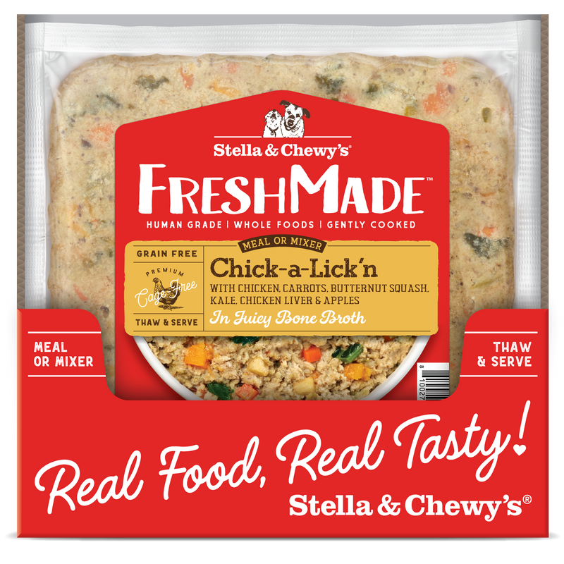 Stella & Chewy's Fresh Made Gently Cooked Dog Food Chick-a-Lick'n - 16 oz.