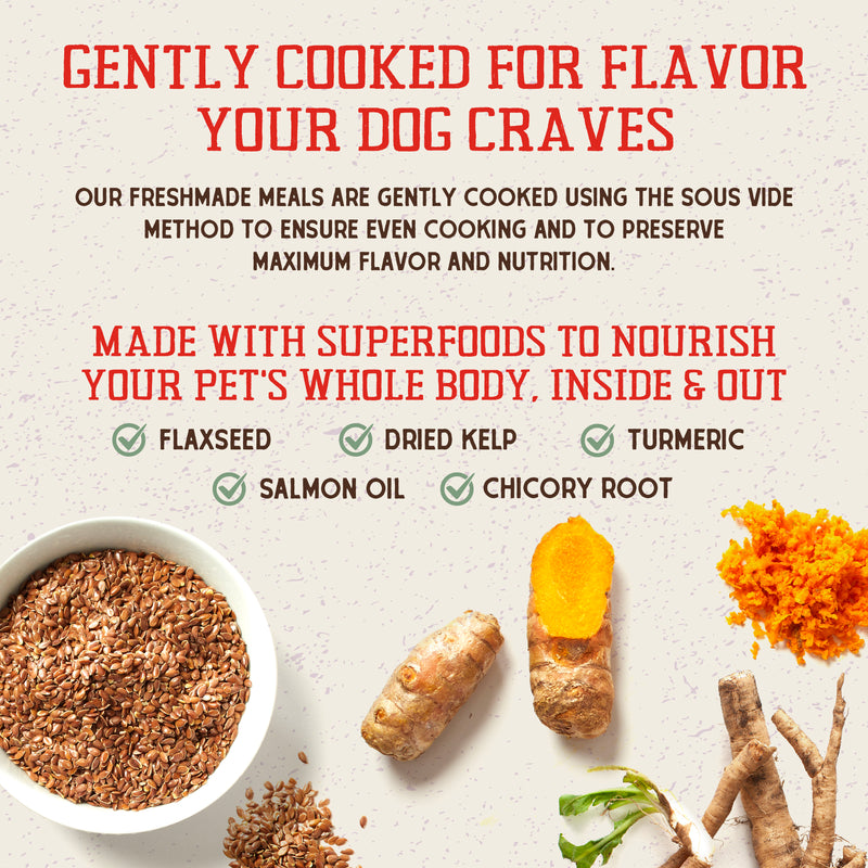 Stella & Chewy's Fresh Made Gently Cooked Dog Food Beefy-Licious - 16 oz.