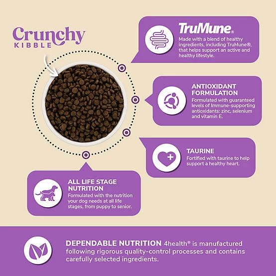 4health with Wholesome Grains Sensitive Skin and Stomach Lamb and Rice Formula Dry Dog Food