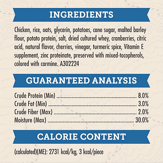 Purina Zuke's Trail Mix Chicken & Cranberry Recipe, 6oz