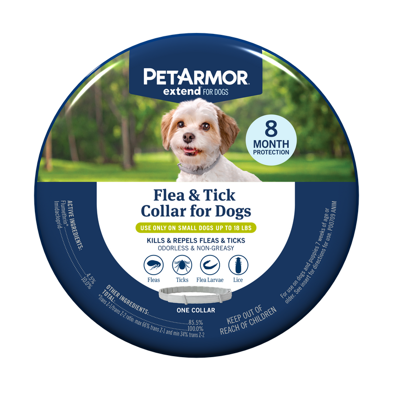 PetArmor Flea and Tick Collar for Small Dogs, 1 Count