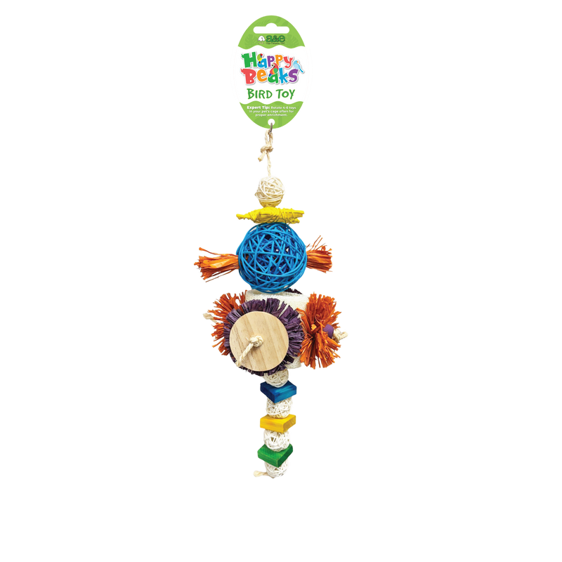Happy Beaks Blast Off Hanging Bird Toy, by A&E Cage Co