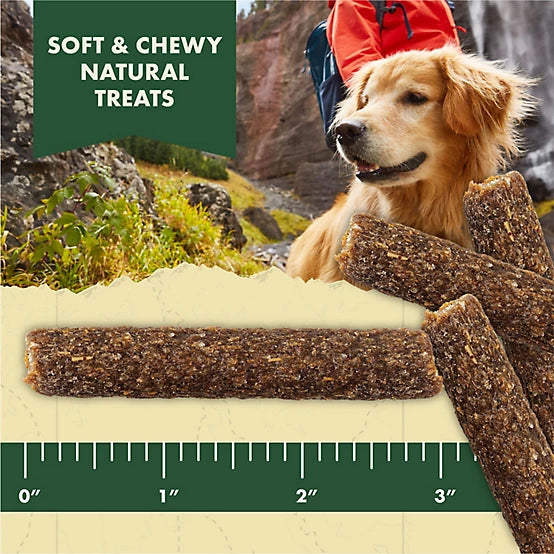 Purina Zukes Adventure Sticks Beef and Bison Dog Treats, Natural Dog Treat Sticks, 6oz