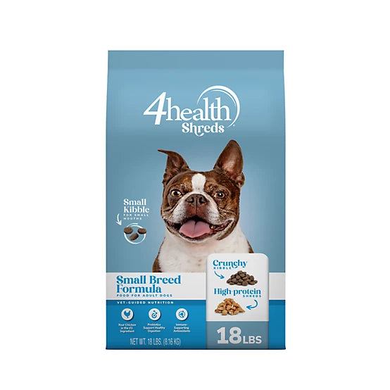 4health Shreds Small Breed Adult Chicken Formula Dry Dog Food