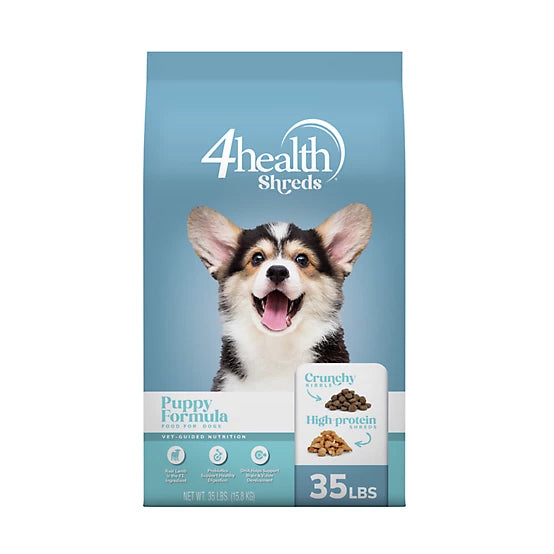 4health Shreds Puppy Lamb Formula Dry Dog Food