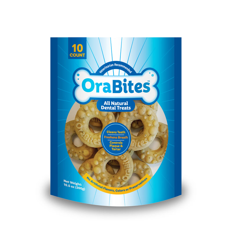 OraBites Dental Treats - Sm/Med 10 Count