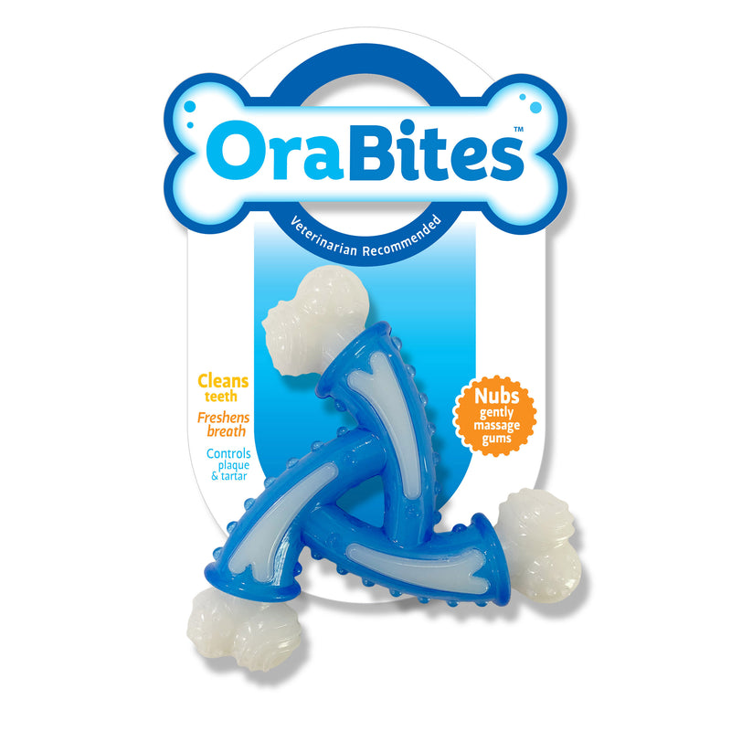 OraBites Triangle Shaped Bone Chew Toy