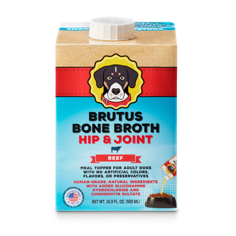 Brutus Broth Hip & Joint Beef Bone Broth Topper 16.9oz