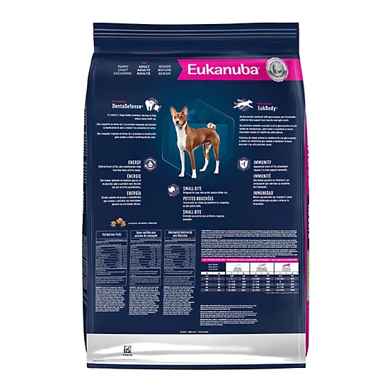 Eukanuba Adult Medium Breed Small Bites Chicken Dry Dog Food, 35lb